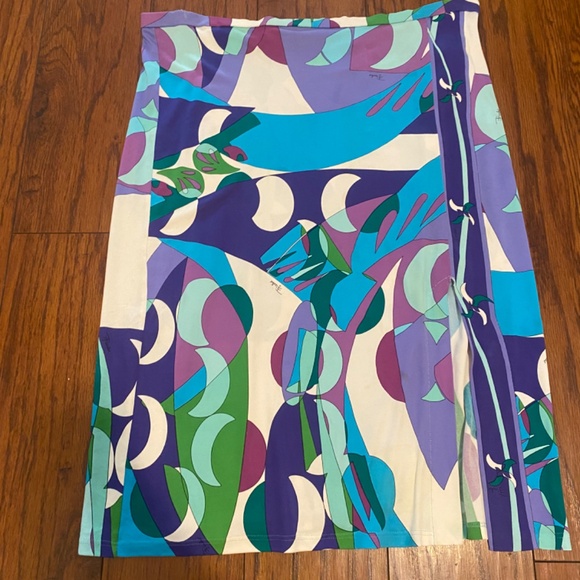 Emilio pucci skirt sz 4 - Picture 2 of 11